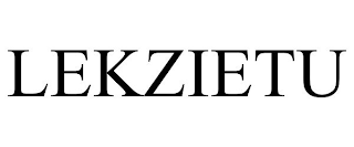 LEKZIETU