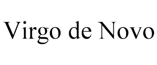 VIRGO DE NOVO