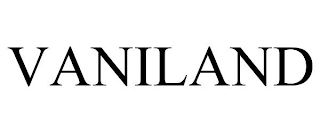VANILAND