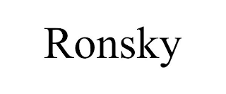 RONSKY