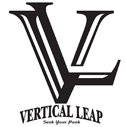 VL VERTICAL LEAP SEEK YOUR PEAK