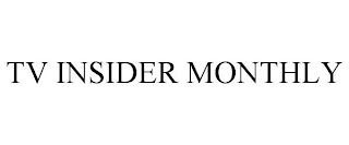 TV INSIDER MONTHLY