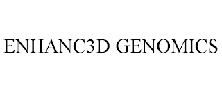 ENHANC3D GENOMICS