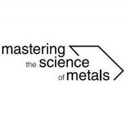 MASTERING THE SCIENCE OF METALS