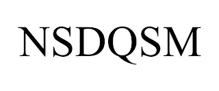 NSDQSM