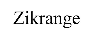 ZIKRANGE