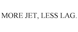 MORE JET, LESS LAG.