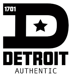 1701 D DETROIT AUTHENTIC