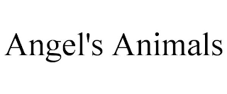 ANGEL'S ANIMALS