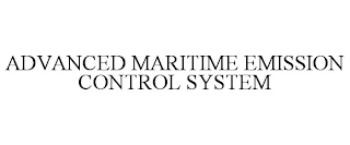 ADVANCED MARITIME EMISSION CONTROL SYSTEM