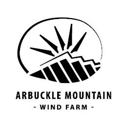 ARBUCKLE MOUNTAIN - WIND FARM -