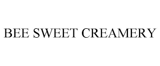 BEE SWEET CREAMERY