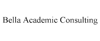 BELLA ACADEMIC CONSULTING