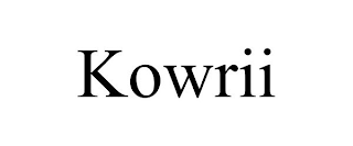 KOWRII