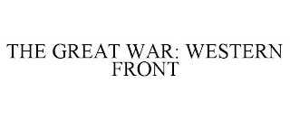 THE GREAT WAR: WESTERN FRONT