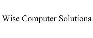 WISE COMPUTER SOLUTIONS