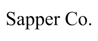 SAPPER CO.