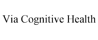 VIA COGNITIVE HEALTH