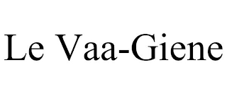LE VAA-GIENE