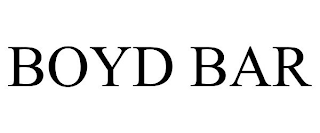 BOYD BAR