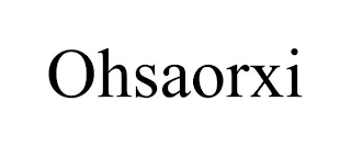 OHSAORXI