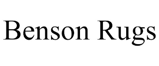 BENSON RUGS