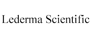 LEDERMA SCIENTIFIC