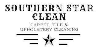 SOUTHERN STAR CLEAN CARPET, TILE & UPHOLSTERY CLEANING