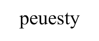 PEUESTY