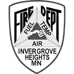 FIRE DEPT INVER GROVE HEIGHTS MN FUEL TEMP AIR