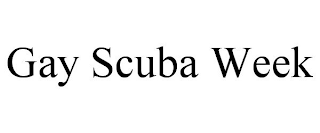 GAY SCUBA WEEK