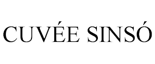 CUVÉE SINSÓ