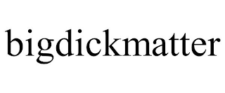 BIGDICKMATTER