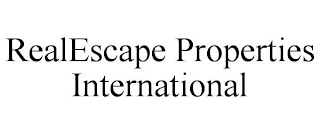 REALESCAPE PROPERTIES INTERNATIONAL