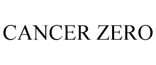 CANCER ZERO