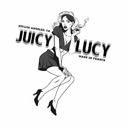 JUICY LUCY EST. LOS ANGELES, CA MADE IN FRANCE