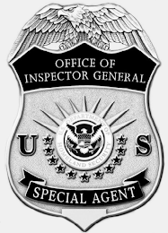 OFFICE OF INSPECTOR GENERAL US U.S. DEPARTMENT OF HOMELAND SECURITY SPECIAL AGENT