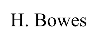 H. BOWES