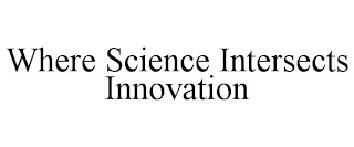 WHERE SCIENCE INTERSECTS INNOVATION