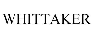 WHITTAKER