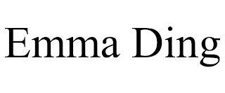 EMMA DING