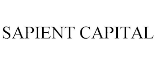 SAPIENT CAPITAL