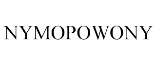 NYMOPOWONY