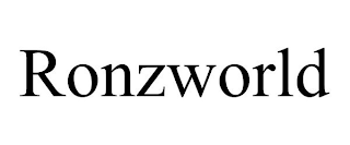 RONZWORLD