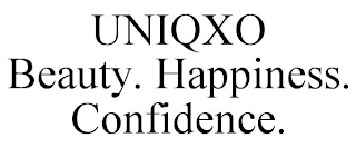 UNIQXO BEAUTY. HAPPINESS. CONFIDENCE.