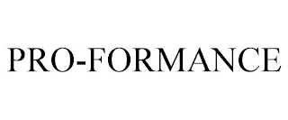 PRO-FORMANCE