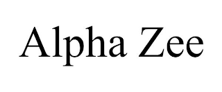 ALPHA ZEE