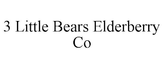 3 LITTLE BEARS ELDERBERRY CO