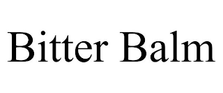 BITTER BALM