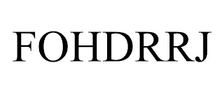 FOHDRRJ